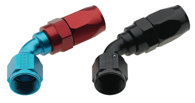 Fragola -4AN x 60 Degree Pro-Flow Hose End - Black