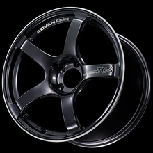 Load image into Gallery viewer, Advan TC4 18x9 +53 5-120 Racing Gun Metallic &amp; Ring Wheel