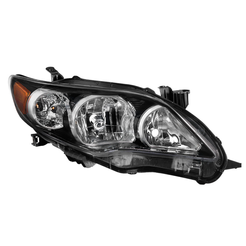 xTune Toyota Corolla 11-13 S XRS Passenger Side Headlights - OEM Right - Black HD-JH-TCO11-OE-BK-R