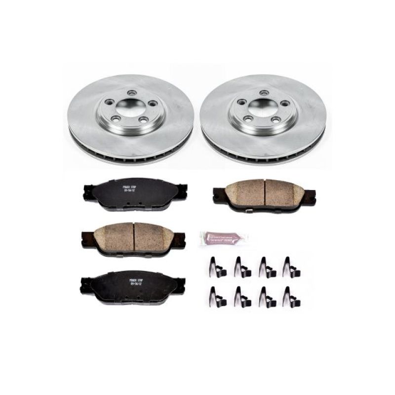 Power Stop 03-04 Jaguar S-Type Front Autospecialty Brake Kit