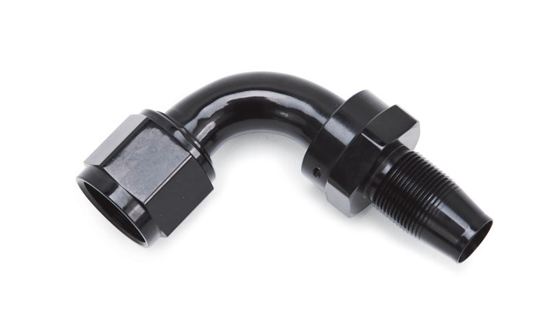 Russell Performance -8 AN 90 Degree Hose End Without Socket - Black