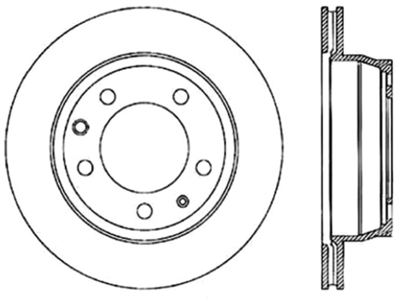 StopTech Slotted & Drilled Sport Brake Rotor