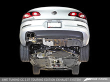 Load image into Gallery viewer, AWE Tuning VW CC 2.0T Touring Edition Performance Exhaust - Chrome Silver Tips