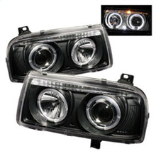 Load image into Gallery viewer, Spyder Volkswagen Jetta III 93-98 Projector Headlights LED Halo Blk High H1 Low H1 PRO-YD-VJ93-HL-BK