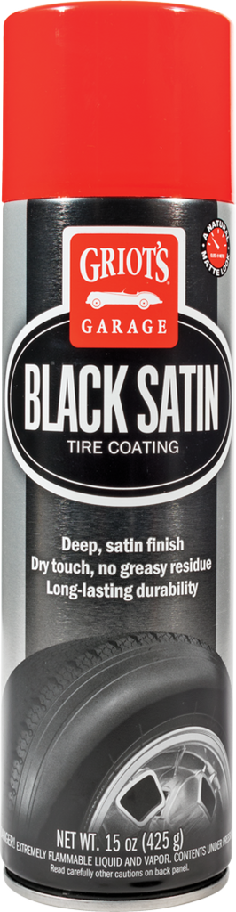 Griots Garage Black Satin Tire Coating - 15oz (Aerosol)