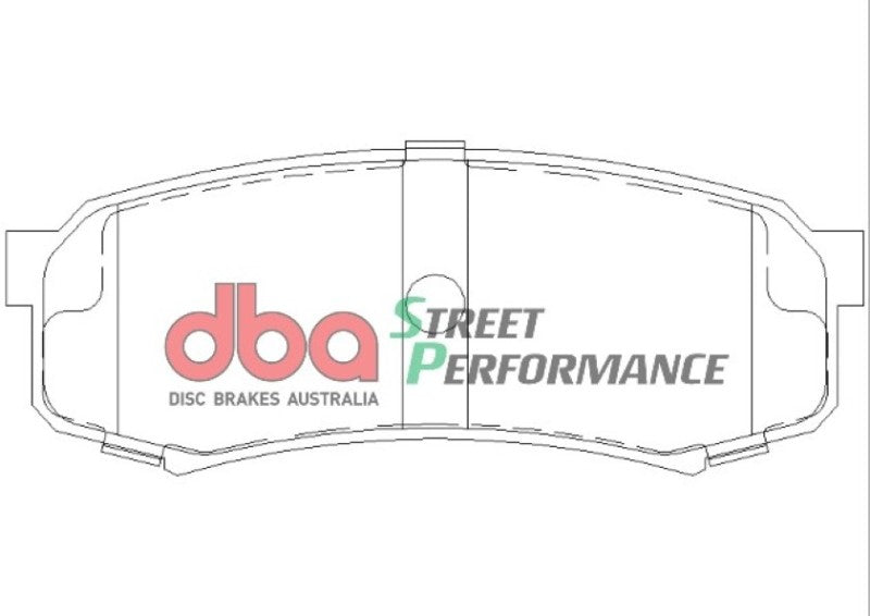 DBA 03-09 Toyota 4Runner SP500 Rear Brake Pads