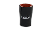 Load image into Gallery viewer, Vibrant Silicone Reducer Coupler 1.625in ID x 1.25in ID x 3.00in Long - Black