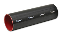 Load image into Gallery viewer, Vibrant Silicone Straight Hose Coupler 0.75in ID x 12.00in Long - Gloss Black