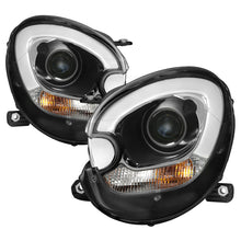 Load image into Gallery viewer, Spyder Mini Cooper Countryman 11-15 Headlights - Halogen Model Only - Black PRO-YD-MCO11-DRL-BK
