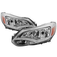 Load image into Gallery viewer, xTune Ford Focus 2012-2014 Halogen Only OEM Style Headlights - Chrome HD-JH-FFOC12-AM-C