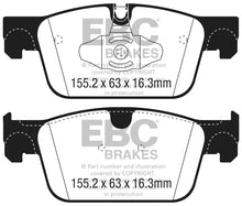 Load image into Gallery viewer, EBC 2017+ Volvo S90 2.0L Turbo Redstuff Front Brake Pads