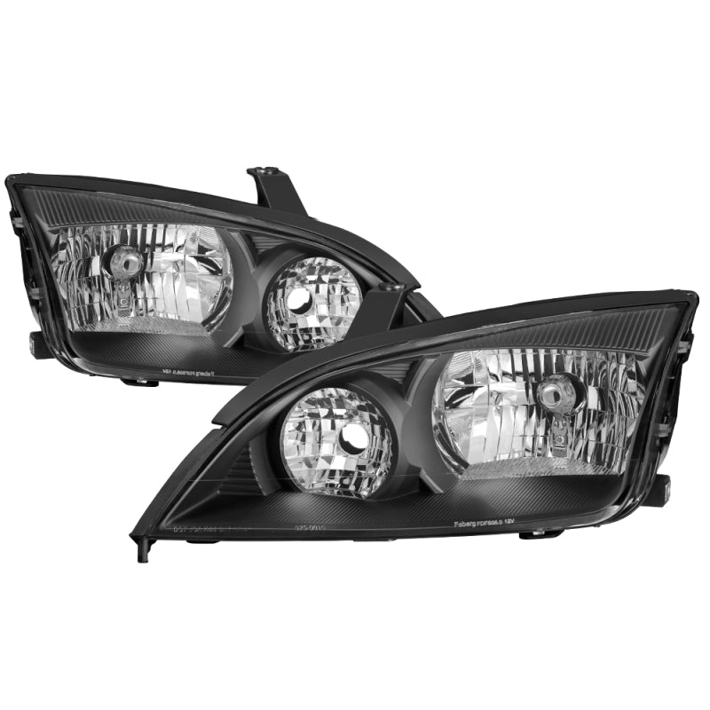 xTune Ford Focus 05-07 OEM Style Headlights - Black HD-JH-FFOC05-BK