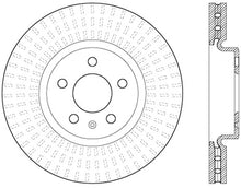 Load image into Gallery viewer, StopTech 12-16 Audi A4 Cryo Slotted Front Left Sport Brake Rotor