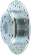 Load image into Gallery viewer, StopTech Select Sport 04-08 Acura TL Drilled &amp; Slotted Rear Driver Side Sport Brake Rotor