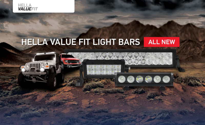 Hella Value Fit Design 31in - 180W LED Light Bar - Combo Beam