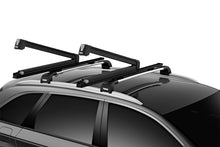 Load image into Gallery viewer, Thule SnowPack Extender Slide-out Ski/Snowboard Rack (Up to 6 Pair Skis/4 Snowboards) - Black