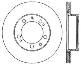StopTech Drilled Sport Brake Rotor