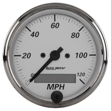 Load image into Gallery viewer, Autometer American Platinum 3-1/8in 0-120mph Electronic In-Dash Programmable Speedometer