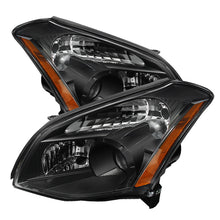 Load image into Gallery viewer, Xtune Nissan Maxima (Halogen Only) 07-08 Crystal Headlights Black HD-JH-NM07-AM-BK