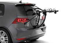 Load image into Gallery viewer, Thule Gateway Pro 2 Hanging-Style Trunk Bike Rack w/Anti-Sway Cages (Up to 2 Bikes) - Black