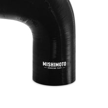 Load image into Gallery viewer, Mishimoto Silicone Reducer Coupler 90 Degree 2in to 3in - Black