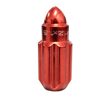 Load image into Gallery viewer, NRG 500 Series M12 X 1.5 Bullet Shape Steel Lug Nut Set - 21 Pc w/Lock Key - Red