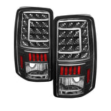 Xtune GMC Yukon Denali/Denali Xl 01-06 Version 2 C Shape LED Tail Lights Black ALT-ON-CD00-G2-LED-BK