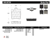 Load image into Gallery viewer, StopTech Performance Brake Pads