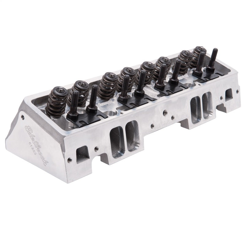 Edelbrock Cylinder Head Victor Jr SBC 23 Deg 220cc Complete for Hydraulic Roller Cam