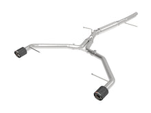 Load image into Gallery viewer, aFe 17-19 Audi A4 (L4-2.0L) MACH Force-Xp  Stainless Steel Axle-Back Exhaust System - Carbon Tip