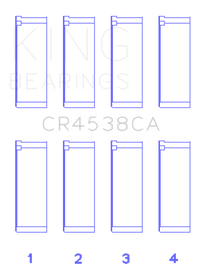 King Mini Cooper S/Cooper S Conv/Works W11B16A (Size STD) Rod Bearing Set