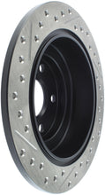 Load image into Gallery viewer, StopTech 05-06 Saab 9-2X AWD / 02-05 Impreza WRX / 02 WRX STi Slotted &amp; Drilled Left Rear Rotor