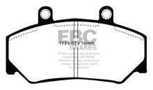 Load image into Gallery viewer, EBC 91-95 Volvo 940 (ABS) 2.3 (Bendix) Redstuff Front Brake Pads