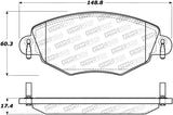 StopTech Street Brake Pads