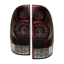Load image into Gallery viewer, Xtune Toyota Tacoma 2009-2013 OEM LED Style Tail Lights Red Smoked ALT-JH-TTA09-OE-RSM